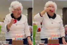 Woman celebrates 106th birthday with Fireball Whisky shot