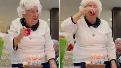 Woman celebrates 106th birthday with Fireball Whisky shot