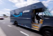 Amazon Prime delivery van