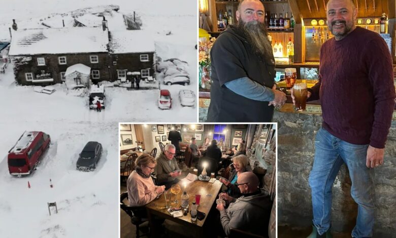 Bar guests, staff at Britain's highest pub rescued after being snowed in for 5 days; vow to remain in touch