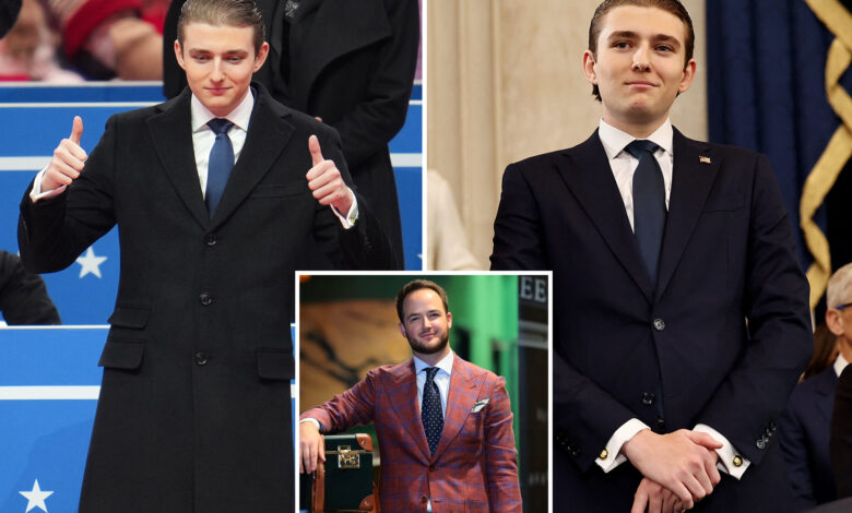Barron Trump's tailor reveals what first son, 18, is like behind closed doors