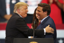 Trump and DeSantis