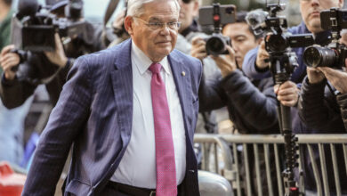 Disgraced ex-NJ Sen. Bob Menendez cries as he begs for leniency -- but gets 11 years in prison for gold bar bribery scheme