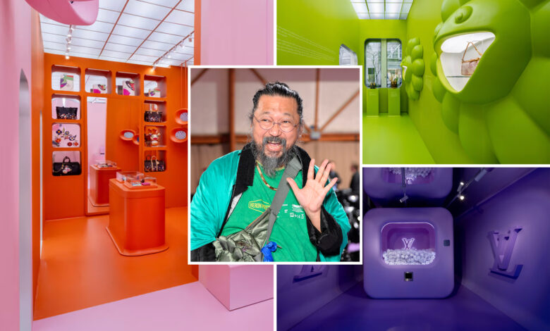 Louis Vuitton launches Murakami pop-up in NYC's Soho