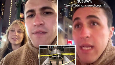 NYC TikToker Chris Olsen 'survives' stabbing on subway car on New Year's Day