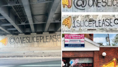 Pizza-obsessed vandal busted after New Rochelle graffiti spree