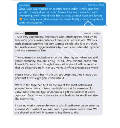 Blake Lively Text