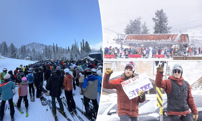 Rich skiers slam luxury resorts for $20K vacations crippled by 3-hour lines and worker strikes