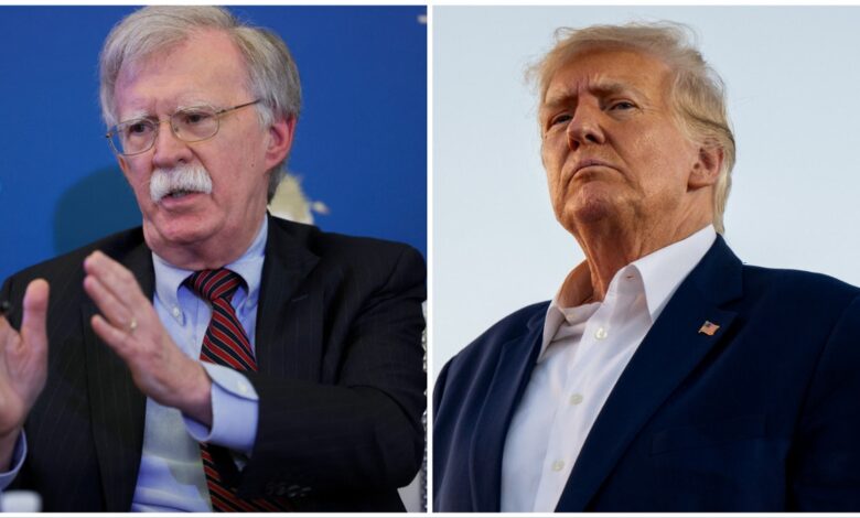 Bolton and Trump