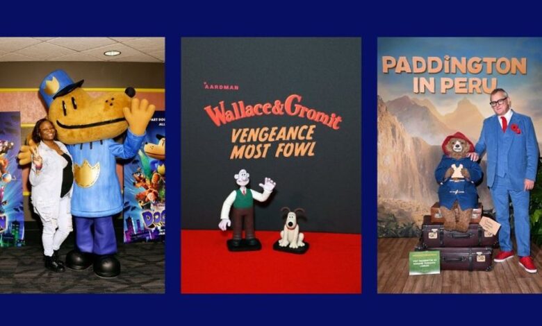 'Wallace and Gromit' return, 'Paddington' heads south, and the 'Wolf Man' goes on the prowl