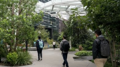 Amazon headquarters in Seattle.