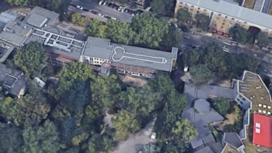 Penis painting on school roof visible from outer space