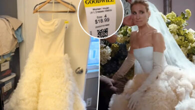Sarah Jessica Parker's iconic wedding dress from ‘Sex and the City’ found at thrift shop for $19