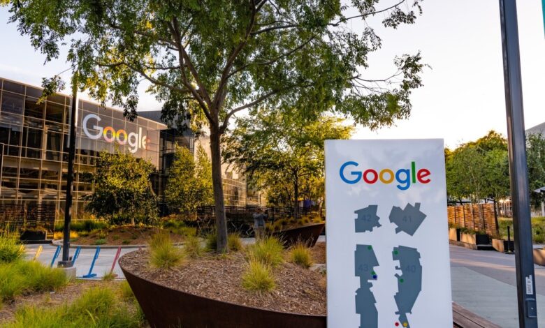 Google office in Mountain View, Calif.