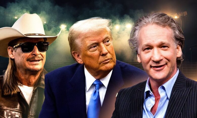 Inside Kid Rock's plan to put Bill Maher and Trump in the same room