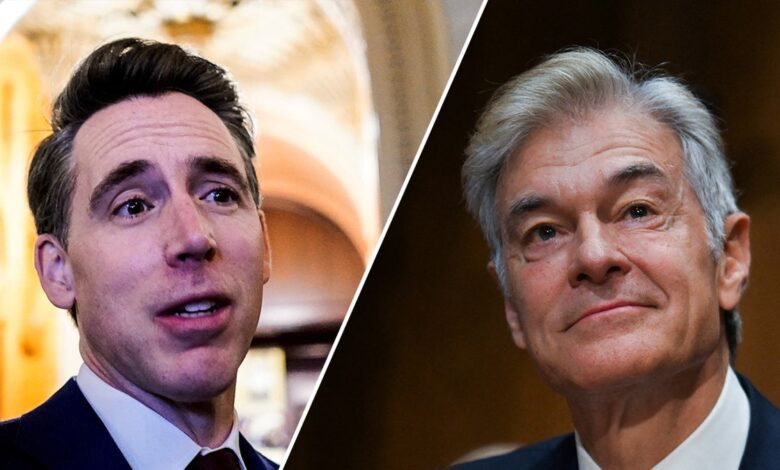 Josh Hawley, Mehmet Oz