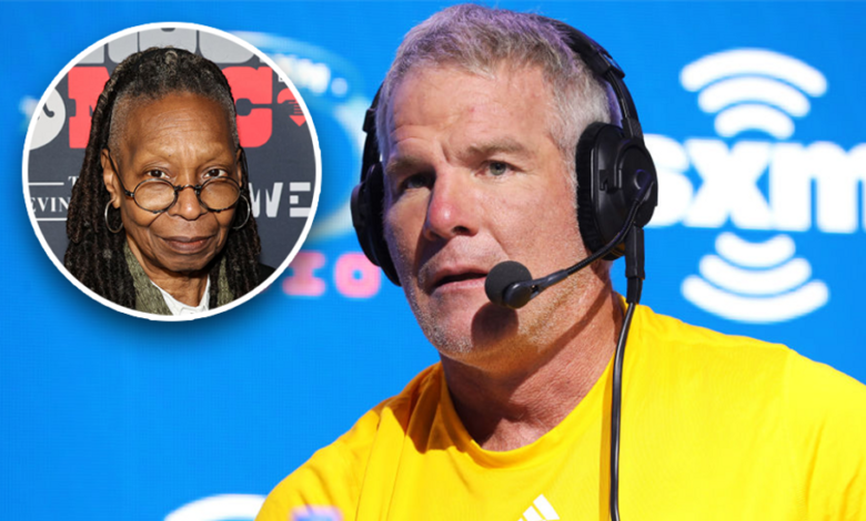 Whoopi Goldberg leaves Brett Favre speechless