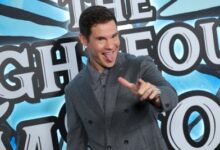 Adam Devine at the final season premiere of