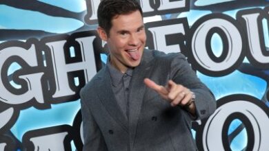Adam Devine at the final season premiere of