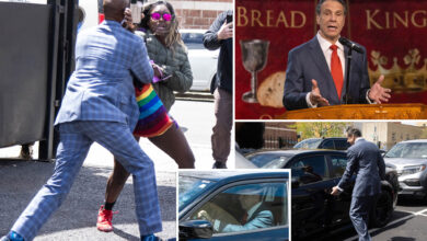 Andrew Cuomo ambushed by Crackhead Barney in foul-mouthed encounter