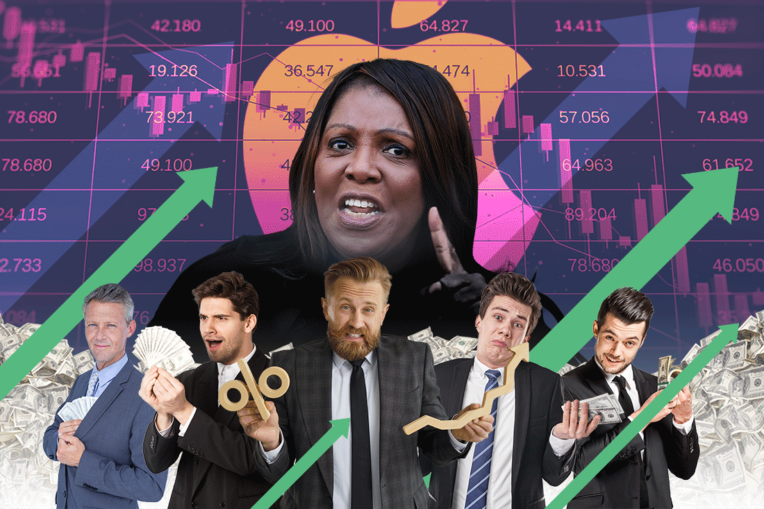 Apple buying frenzy ahead of tariff pause raises eyebrows — but Letitia James only has blinders for Trump