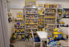 Collector's despicable collection of more than 1K different Minions merch earns her Guinness World Record