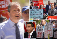 Cuomo is 'landlords' favorite candidate,' lefty NYC mayoral hopefuls and tenants say, slamming ex-gov's housing record