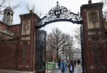 Harvard Yard on the campus of Harvard University