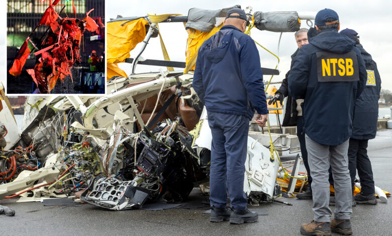 Doomed helicopter in Hudson River crash was on eighth flight of day and lacked flight recorder: officials