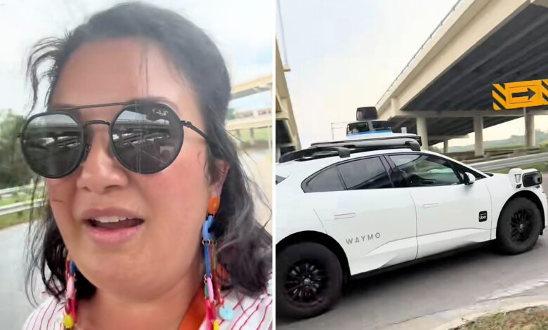 Driverless Waymo taxi 'traps' passengers while stopped on one of Austin's 'scariest roads': report