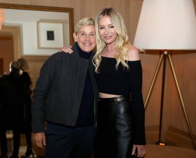 Ellen DeGeneres and Portia de Rossi in 2022.