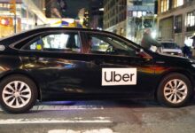 Uber car