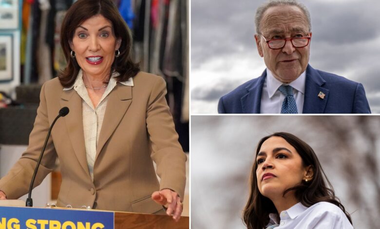 Gov. Kathy Hochul’s favorability sees reprieve — while Schumer's nosedives and AOC's soars: poll