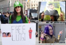 Inside the circus at Luigi Mangione's court hearing — where supporters want to be heard, but not seen: 'Delulu for Lulu'