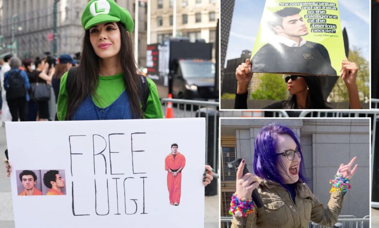 Inside the circus at Luigi Mangione's court hearing — where supporters want to be heard, but not seen: 'Delulu for Lulu'