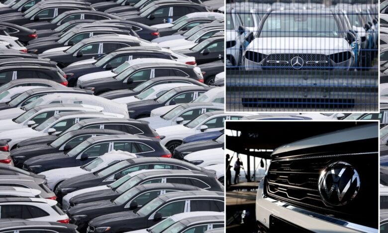 Mercedes, Volkswagen, Stellantis scrap forecasts over Trump tariffs