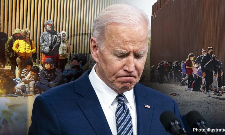 Biden border photo illustration