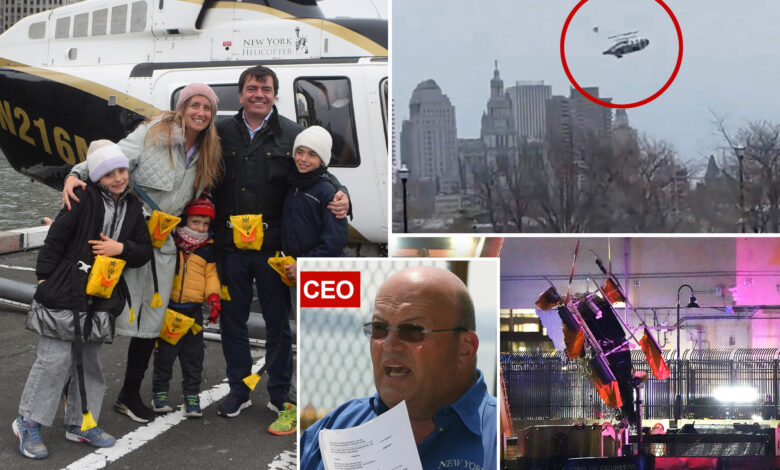 NYC helicopter tour CEO Michael Roth says pilot called in for gas before Hudson River helicopter crash