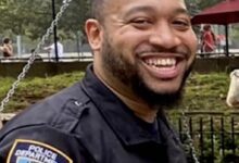 Officer Travis DeSouza, 35, was suspended without pay by the NYPD for sending lurid messages and images to an undercover cop posing as a 14-year-old girl, a criminal complaint alleged.