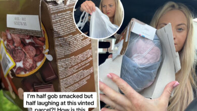 Online shopper shocked by weird packaging