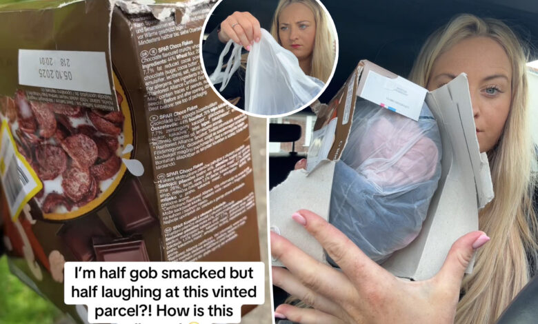 Online shopper shocked by weird packaging