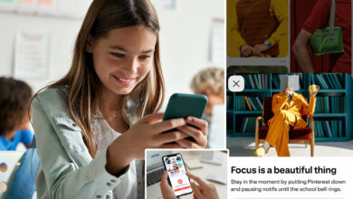 Pinterest is pushing teens to close the app and pause notifications at school: 'Stay in the moment'