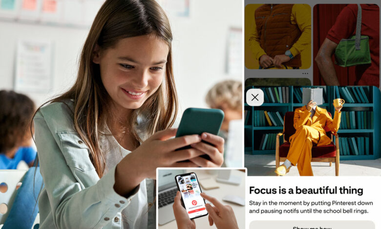 Pinterest is pushing teens to close the app and pause notifications at school: 'Stay in the moment'