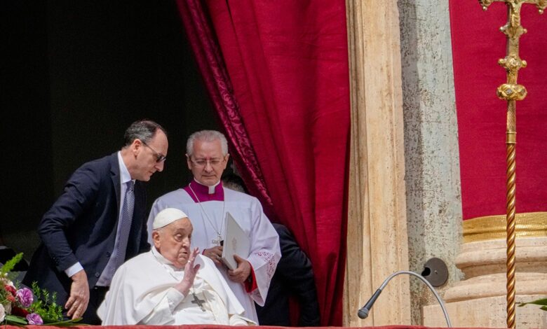 Pope Francis on April 20, 2025