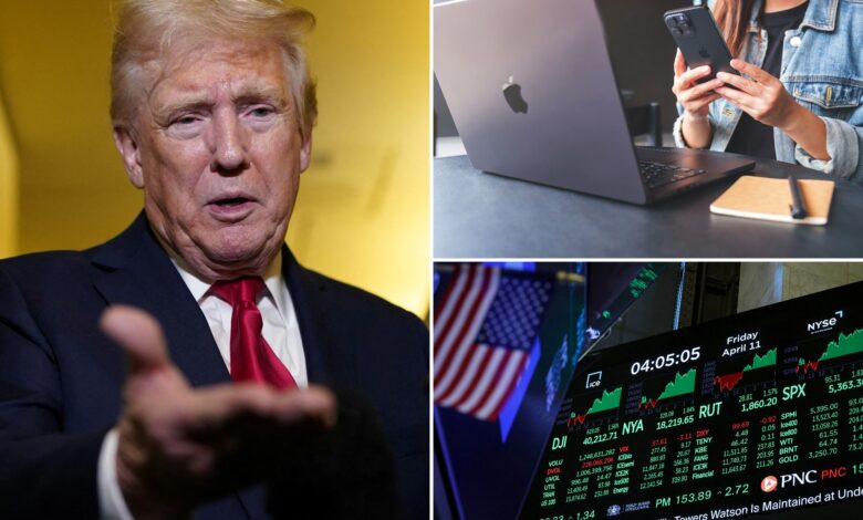 Tech stocks jump after Trump pauses tariffs on electronics
