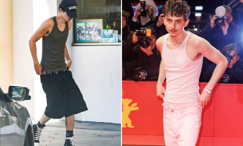 Teen boys going to extremes to be 'skinny like Timothée Chalamet'