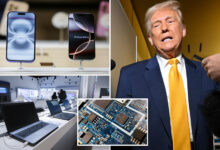 Trump announces semiconductor chip tariffs on foreign electronics