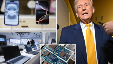 Trump announces semiconductor chip tariffs on foreign electronics