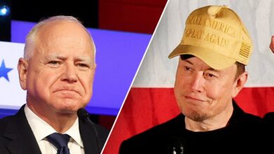 Tim Walz, Elon Musk