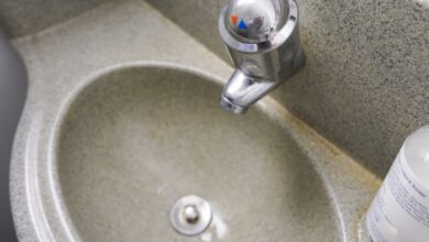 airplane sink